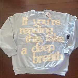 Mayfair Light Blue Sweatshirt